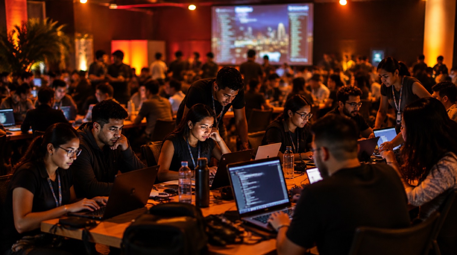 La sala completa trabajando al mismo tiempo
